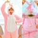 Adult Rabbit Kigurumi Onesie Pajamas Cosplay Costumes