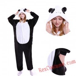 Adult Panda Kigurumi Onesie Pajamas Cosplay Costumes