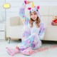 Adult Pink Unicorn Kigurumi Onesie Pajamas Cosplay Costumes