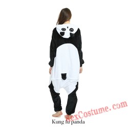 Adult Panda Kigurumi Onesie Pajamas Cosplay Costumes