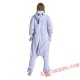 Adult Blue Shark Kigurumi Onesie Pajamas Cosplay Costumes