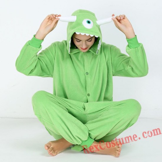 Adult Monocular Mic Kigurumi Onesie Pajamas Cosplay Costumes