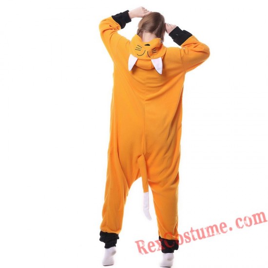 Adult Fox Kigurumi Onesie Pajamas Cosplay Costumes
