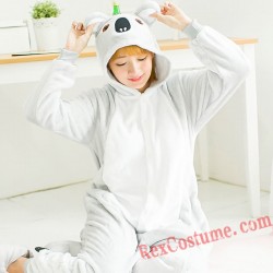 Adult Koala Kigurumi Onesie Pajamas Cosplay Costumes