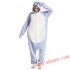 Adult Blue Shark Kigurumi Onesie Pajamas Cosplay Costumes