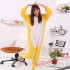Adult Yellow Lion Kigurumi Onesie Pajamas Cosplay Costumes