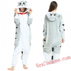 Adult Cheese Cat Kigurumi Onesie Pajamas Cosplay Costumes