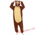 Adult Brown Bear Kigurumi Onesie Pajamas Cosplay Costumes