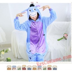 Donkey Kigurumi Onesie Pajamas Cosplay Costumes for Adult