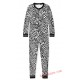 Zebra Onesies Pajamas Hoodie Home Wear