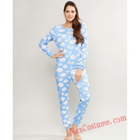Printing Onesies Pajamas Hoodie Home Wear