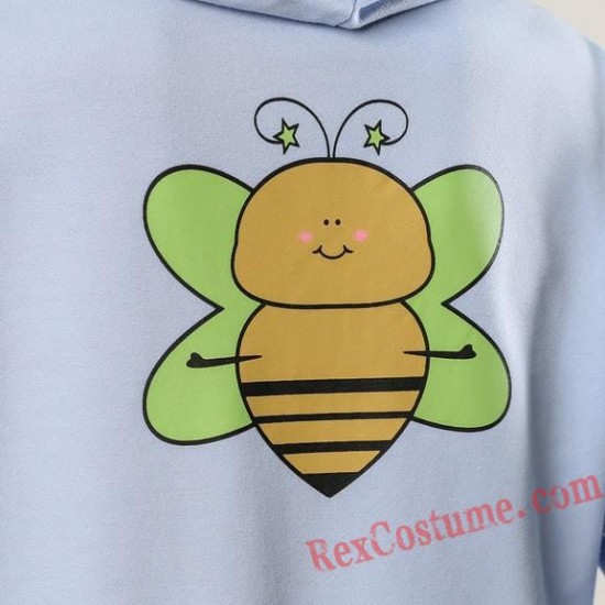 Bee Onesies Pajamas Hoodie Home Wear