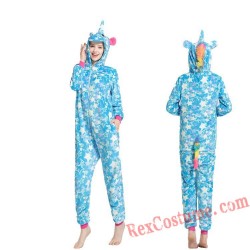 Unicorn Kigurumi Onesie Pajamas Cosplay Costumes