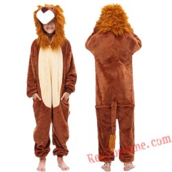 Lion Kids Kigurumi Onesie Pajamas Costumes