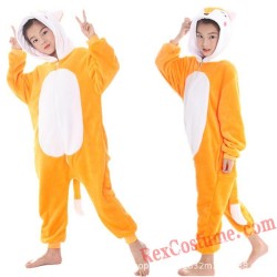 Fox Kids Kigurumi Onesie Pajamas Costumes