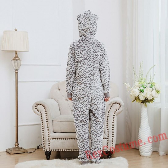 Leopard Kigurumi Onesie Pajamas Cosplay Costumes