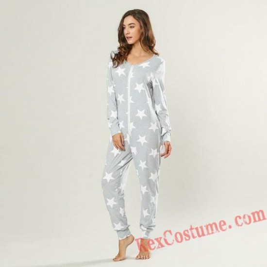 Star Onesies Pajamas Hoodie Home Wear