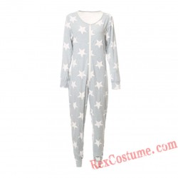 Star Onesies Pajamas Hoodie Home Wear