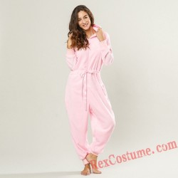 Pink Onesies Pajamas Hoodie Home Wear