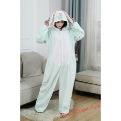 Long-Eared Rabbit Kigurumi Onesie Pajamas Cosplay Costumes