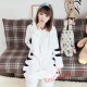 White Tiger Kigurumi Onesie Pajamas Cosplay Costumes