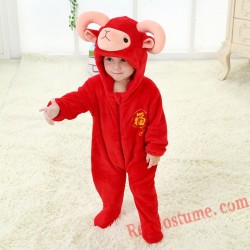 Ram Baby Infant Toddler Halloween Animal onesies Costumes