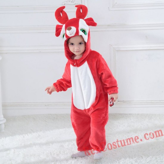 Deer Baby Infant Toddler Halloween Animal onesies Costumes