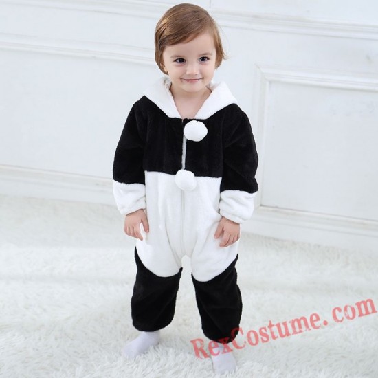 Panda dog Baby Infant Toddler Halloween Animal onesies Costumes