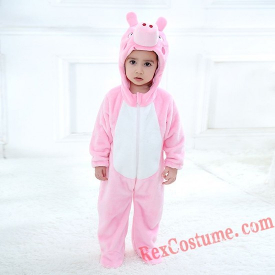 Piggy Baby Infant Toddler Halloween Animal onesies Costumes