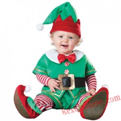 Christmas Elf Baby Infant Toddler Halloween onesies Costumes