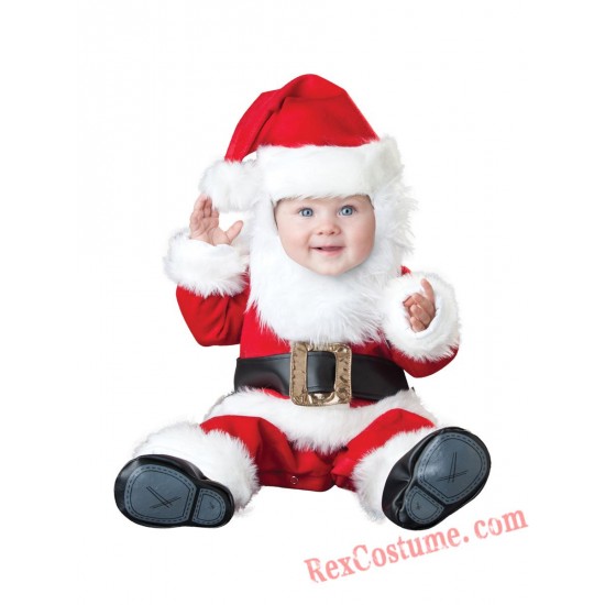 Santa Claus Baby Infant Toddler Christmas onesies Costumes