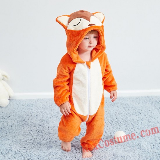 Fox Baby Infant Toddler Halloween Animal onesies Costumes