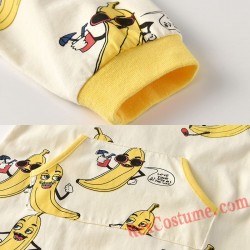 Banana Baby Infant Toddler Halloween Animal onesies Costumes