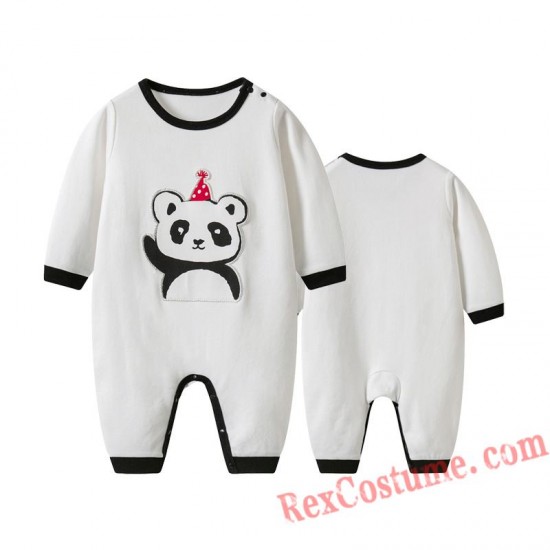 Panda Baby Infant Toddler Halloween Animal onesies Costumes