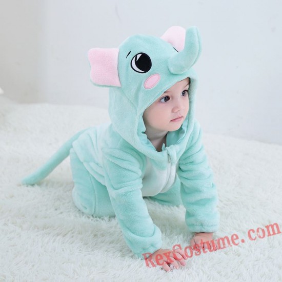 Elephant Baby Infant Toddler Halloween Animal onesies Costumes