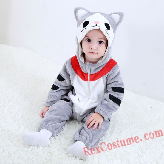 Robot cat Baby Infant Toddler Halloween onesies Costumes