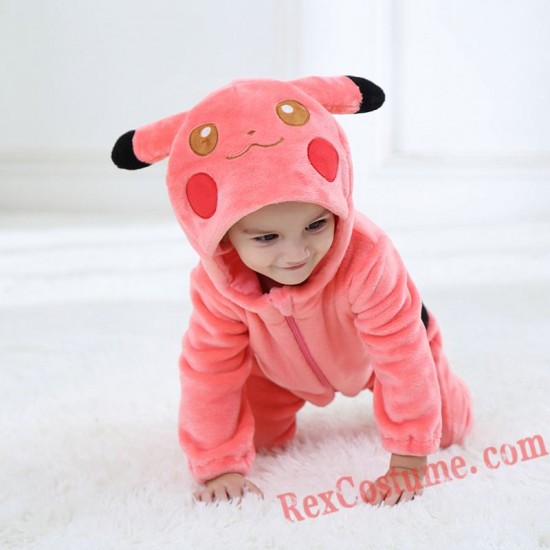 Bikachu Baby Infant Toddler Halloween onesies Costumes