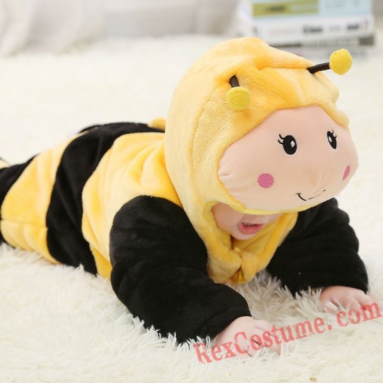 Bee Baby Infant Toddler Halloween Animal onesies Costumes