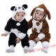 Panda dog Baby Infant Toddler Halloween Animal onesies Costumes