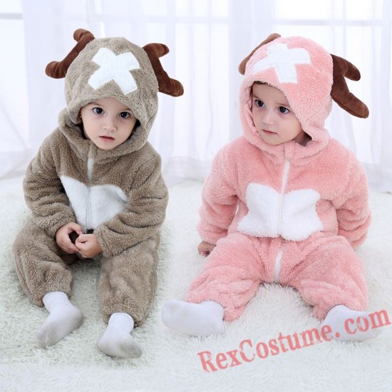 Deer Baby Infant Toddler Halloween Animal onesies Costumes