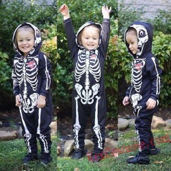 Skull Baby Infant Toddler Halloween onesies Costumes