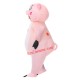 Pink Pig Inflatable blow up Costume