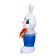 Easter Bunny Inflatable Blow Up Party Decor 1.8m