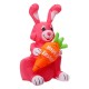 Easter Bunny Inflatable Blow Up Party Decor 1.2m