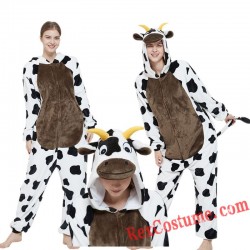 Cow Kigurumi Onesies Cow Costumes for Adult