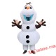 Olaf Snowman Inflatable Blow Up Costume