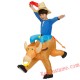 Anime Cosplay Child Inflatable Bull Costume
