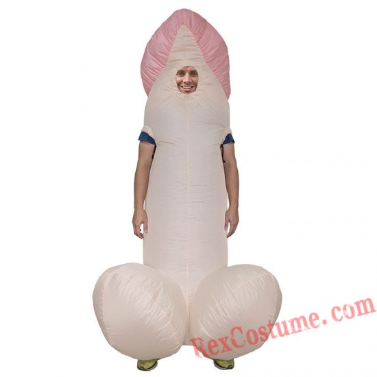 Stag night Inflatable Willy costume