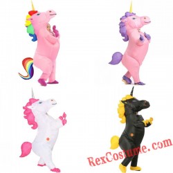 Unicorn Inflatable Blow Up Costume