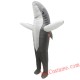 Gray Shark Inflatable Cosplay Costume